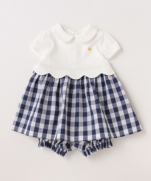 レイエット Online ギンガムチェックドッキングワンピース ワンピース ワンピース ギンガムチェックドッキングワンピース を購入できます Narumiya Kate Spade York New Kids ケイトスペードニューヨーク のファッション