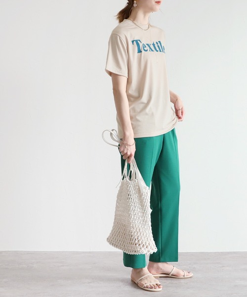 reca(レカ)の「プリントTシャツ(Tシャツ/カットソー・レディース・ピンク/ベージュ/ブラック/ホワイト・FREE)」の22枚目の写真