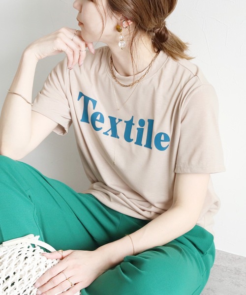 reca(レカ)の「プリントTシャツ(Tシャツ/カットソー・レディース・ピンク/ベージュ/ブラック/ホワイト・FREE)」の21枚目の写真