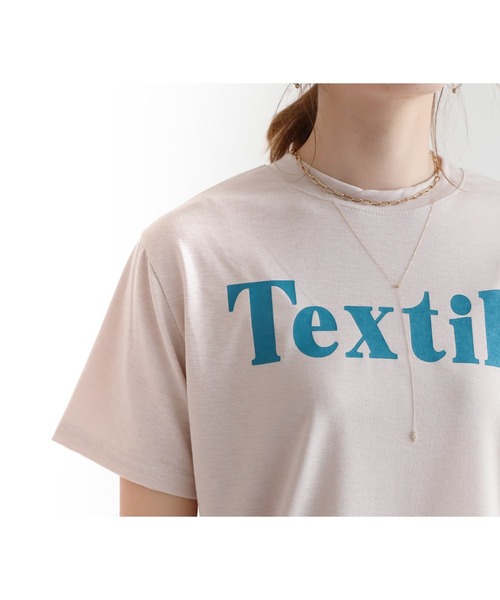 reca(レカ)の「プリントTシャツ(Tシャツ/カットソー・レディース・ピンク/ベージュ/ブラック/ホワイト・FREE)」の17枚目の写真
