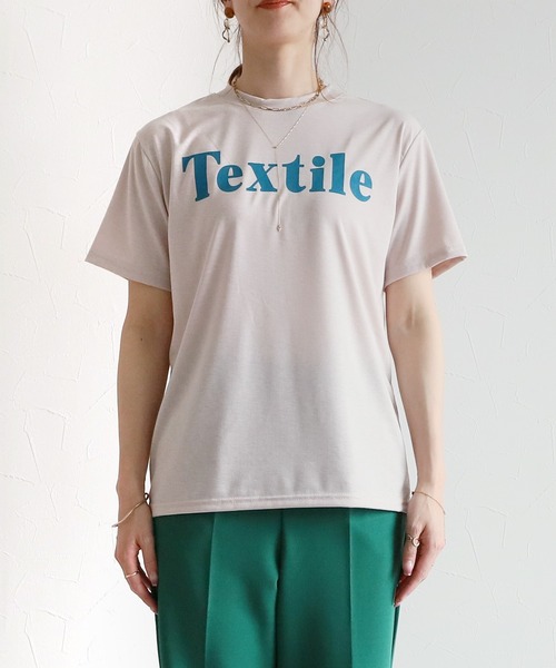 reca(レカ)の「プリントTシャツ(Tシャツ/カットソー・レディース・ピンク/ベージュ/ブラック/ホワイト・FREE)」の6枚目の写真