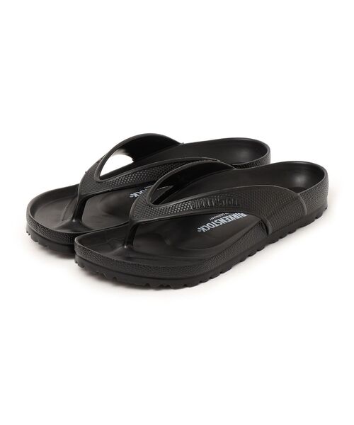 BIRKENSTOCK（ビルケンシュトック）の「BIRKENSTOCK：Honolulu EVA（サンダル・レディース・ブラック/ライトグリーン・38/39/37/36）」の2枚目の写真