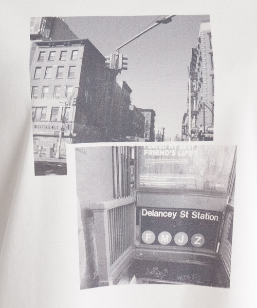 A/C DESIGN BY ALPHA CUBIC(エーシーデザインバイアルファキュービック)の「【接触冷感】フォトプリントTシャツ(Tシャツ/カットソー・レディース・ライトグレー/ブラック/オフホワイト・M/L/LL)」の18枚目の写真