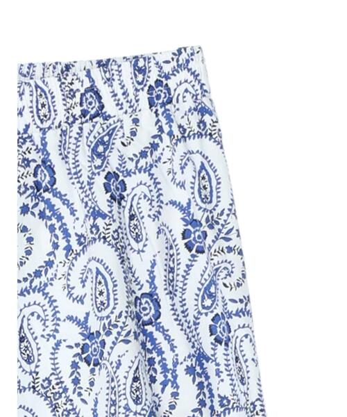 koe（コエ）の「ペーズリー柄ギャザーティアードスカート＊（スカート・レディース・ネイビー/オフホワイト・FREE）」の19枚目の写真