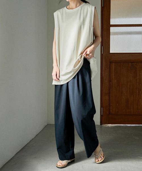 Fashion Letter(ファッションレター)の「ビジューデザイントングサンダル 痛くないサンダル(サンダル・レディース・ブラック/ベージュ・LL/S/M/L)」の10枚目の写真