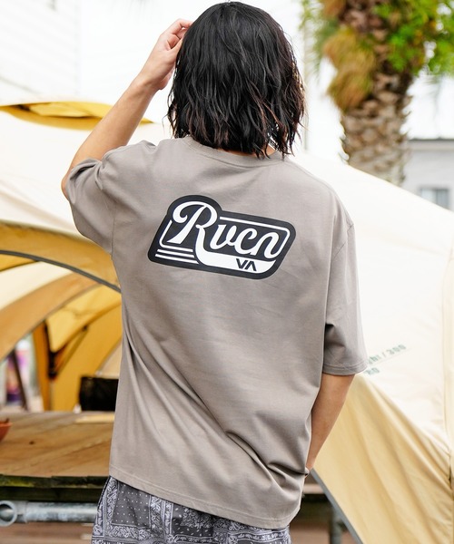 RVCA(ルーカ)の「【ムラサキスポーツ別注】RVCA/ルーカ オーバーサイズ ヘビーウェイト バックプリントTシャツ BC041-P23(Tシャツ/カットソー・メンズ・ホワイト/ブラック/グレー・S/M/L)」の3枚目の写真