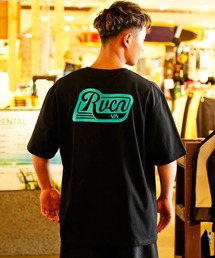 【ムラサキスポーツ別注】RVCA/ルーカ オーバーサイズ ヘビーウェイト バックプリントTシャツ BC041-P23