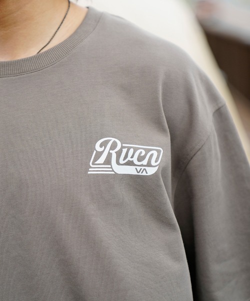 RVCA(ルーカ)の「【ムラサキスポーツ別注】RVCA/ルーカ オーバーサイズ ヘビーウェイト バックプリントTシャツ BC041-P23(Tシャツ/カットソー・メンズ・ホワイト/ブラック/グレー・S/M/L)」の21枚目の写真