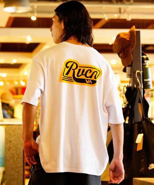 RVCA(ルーカ)の「【ムラサキスポーツ別注】RVCA/ルーカ オーバーサイズ ヘビーウェイト バックプリントTシャツ BC041-P23(Tシャツ/カットソー・メンズ・ホワイト/ブラック/グレー・S/M/L)」の6枚目の写真