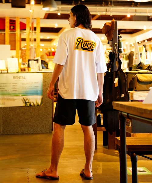 RVCA(ルーカ)の「【ムラサキスポーツ別注】RVCA/ルーカ オーバーサイズ ヘビーウェイト バックプリントTシャツ BC041-P23(Tシャツ/カットソー・メンズ・ホワイト/ブラック/グレー・S/M/L)」の12枚目の写真