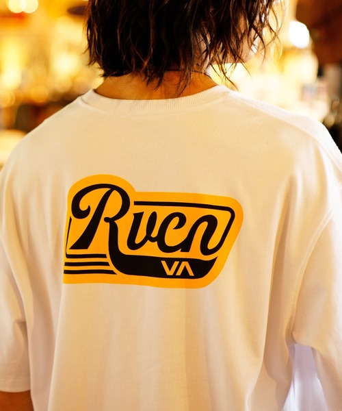 RVCA(ルーカ)の「【ムラサキスポーツ別注】RVCA/ルーカ オーバーサイズ ヘビーウェイト バックプリントTシャツ BC041-P23(Tシャツ/カットソー・メンズ・ホワイト/ブラック/グレー・S/M/L)」の8枚目の写真