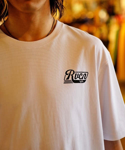 RVCA(ルーカ)の「【ムラサキスポーツ別注】RVCA/ルーカ オーバーサイズ ヘビーウェイト バックプリントTシャツ BC041-P23(Tシャツ/カットソー・メンズ・ホワイト/ブラック/グレー・S/M/L)」の5枚目の写真