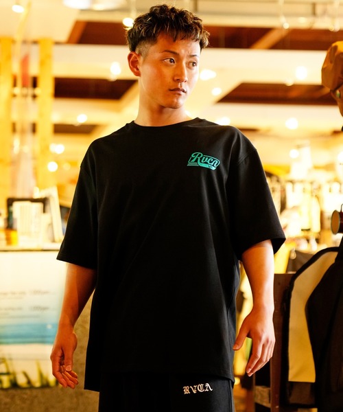 RVCA(ルーカ)の「【ムラサキスポーツ別注】RVCA/ルーカ オーバーサイズ ヘビーウェイト バックプリントTシャツ BC041-P23(Tシャツ/カットソー・メンズ・ホワイト/ブラック/グレー・S/M/L)」の13枚目の写真