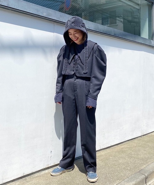holiday - Holiday ウールセーラーブラウス セール】WOOL SAILOR BLOUSE ウールセーラーブラウス（シャツ