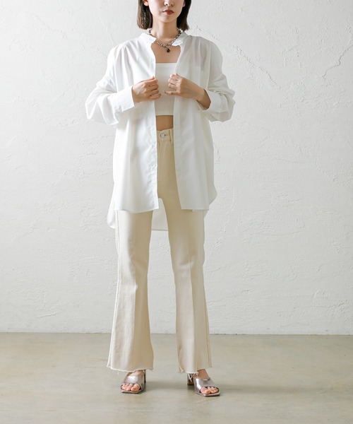 mystic（ミスティック）の「スクエアヒールサンダル（サンダル・レディース・シルバー/アイボリー・38/36/37）」の20枚目の写真