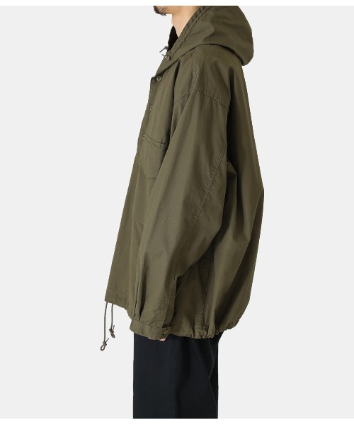 GOLD / ゴールド：VENTILE(R) MILITARY PARKA：22A-GL15045[MUS]を使っ