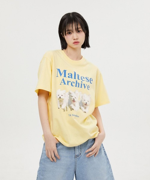☆K-POPアイドル着用【UNISEX】Wai Kei／ワイケイ Maltese