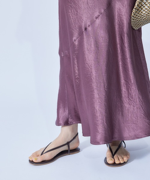 ROPE'（ロペ）の「ナロートングサンダル（サンダル・レディース・ダークブラウン/カーキ/キャメル/キナリ・36/37/36.5/37.5）」の5枚目の写真