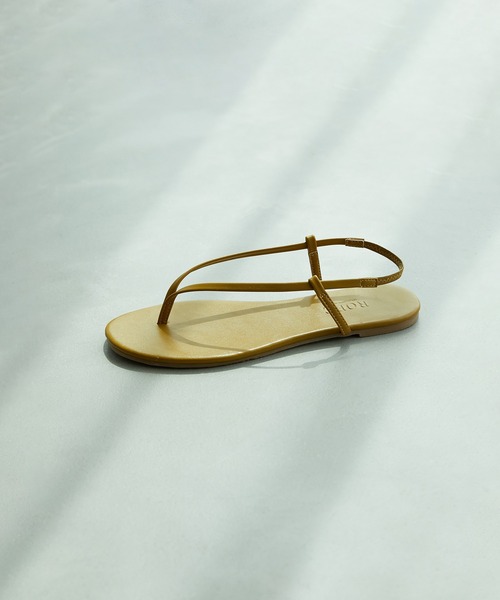 ROPE'（ロペ）の「ナロートングサンダル（サンダル・レディース・ダークブラウン/カーキ/キャメル/キナリ・36/37/36.5/37.5）」の16枚目の写真