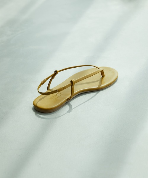 ROPE'（ロペ）の「ナロートングサンダル（サンダル・レディース・ダークブラウン/カーキ/キャメル/キナリ・36/37/36.5/37.5）」の17枚目の写真