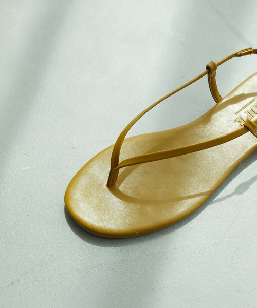 ROPE'（ロペ）の「ナロートングサンダル（サンダル・レディース・ダークブラウン/カーキ/キャメル/キナリ・36/37/36.5/37.5）」の19枚目の写真