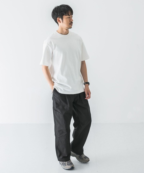 URBAN RESEARCH（アーバンリサーチ）の「超度詰め天竺カラーTシャツ（Tシャツ/カットソー・メンズ・ホワイト/ブラック/レッド/グリーン/ロイヤルブルー・MEDIUM/LARGE/X-LARGE）」の7枚目の写真