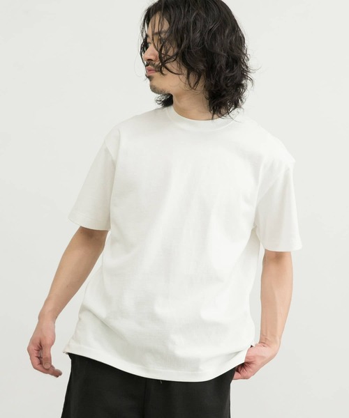 URBAN RESEARCH（アーバンリサーチ）の「超度詰め天竺カラーTシャツ（Tシャツ/カットソー・メンズ・ホワイト/ブラック/レッド/グリーン/ロイヤルブルー・MEDIUM/LARGE/X-LARGE）」の8枚目の写真
