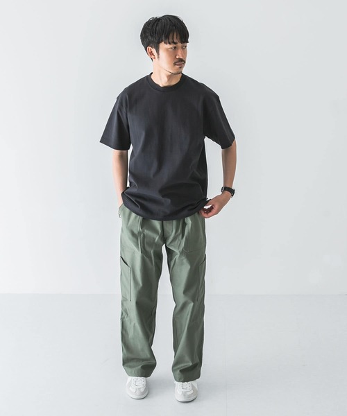 URBAN RESEARCH（アーバンリサーチ）の「超度詰め天竺カラーTシャツ（Tシャツ/カットソー・メンズ・ホワイト/ブラック/レッド/グリーン/ロイヤルブルー・MEDIUM/LARGE/X-LARGE）」の15枚目の写真