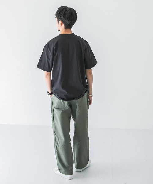 URBAN RESEARCH（アーバンリサーチ）の「超度詰め天竺カラーTシャツ（Tシャツ/カットソー・メンズ・ホワイト/ブラック/レッド/グリーン/ロイヤルブルー・MEDIUM/LARGE/X-LARGE）」の16枚目の写真