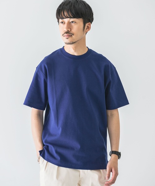 URBAN RESEARCH（アーバンリサーチ）の「超度詰め天竺カラーTシャツ（Tシャツ/カットソー・メンズ・ホワイト/ブラック/レッド/グリーン/ロイヤルブルー・MEDIUM/LARGE/X-LARGE）」の22枚目の写真