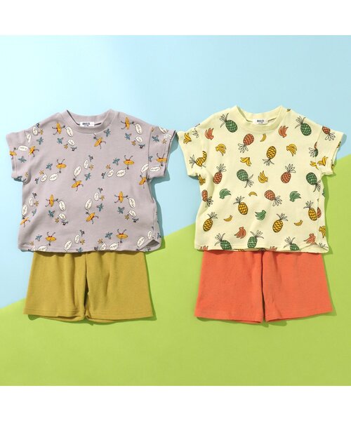 BREEZE(ブリーズ)の「男児SUMMER総柄パジャマ(ルームウェア/パジャマ・キッズ・オフホワイト/ミント/グレー/ベージュ・100/110/90/120/130/140/80)」の22枚目の写真