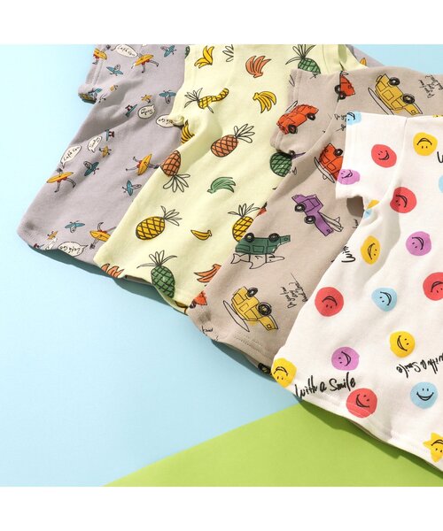 BREEZE(ブリーズ)の「男児SUMMER総柄パジャマ(ルームウェア/パジャマ・キッズ・オフホワイト/ミント/グレー/ベージュ・100/110/90/120/130/140/80)」の21枚目の写真