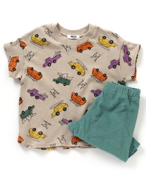 BREEZE(ブリーズ)の「男児SUMMER総柄パジャマ(ルームウェア/パジャマ・キッズ・オフホワイト/ミント/グレー/ベージュ・100/110/90/120/130/140/80)」の19枚目の写真