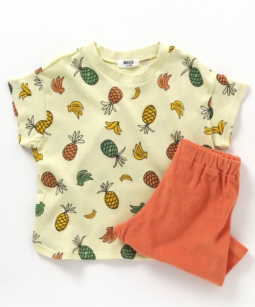 BREEZE(ブリーズ)の「男児SUMMER総柄パジャマ(ルームウェア/パジャマ・キッズ・オフホワイト/ミント/グレー/ベージュ・100/110/90/120/130/140/80)」の7枚目の写真