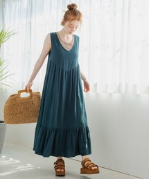 Crisp | ヘムギャザーロングワンピース(ワンピース)