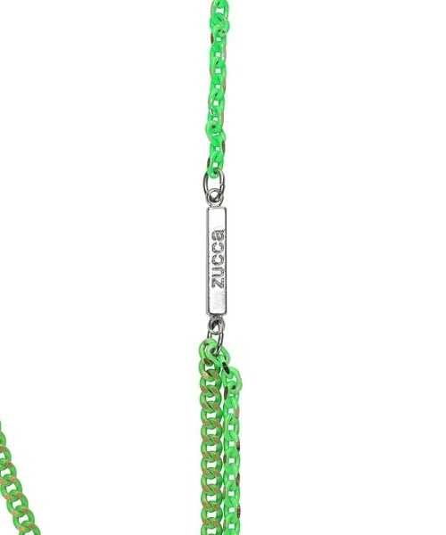 ZUCCa（ズッカ）の「ネオンカラーチェーンアクセ（ネックレス）」 - WEAR