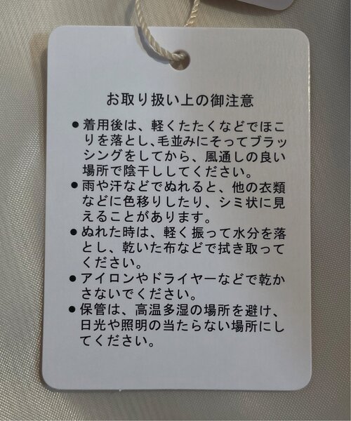 RAY CASSIN(レイカズン)の「シープタッチファーベスト(ベスト・レディース・グレイッシュベージュ/キナリ・FREE)」の21枚目の写真