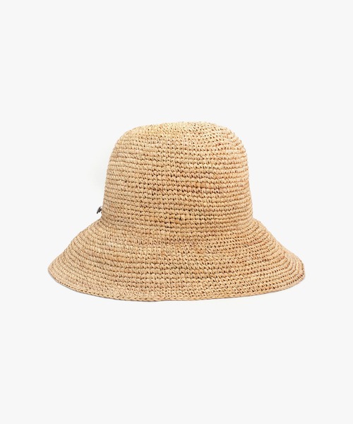 MANIERA(マニエラ)の「ラフィアコマ編みハット(ハット・レディース・ベージュ・FREE)」の12枚目の写真