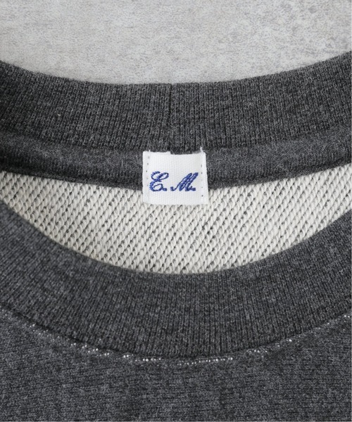 セール】【ETS.MATERIAUX / マテリオ】クルーネック スウェット