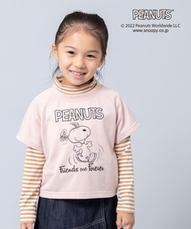 PEANUTS | 【WEB限定カラーあり】PEANUTS ミニ裏毛半袖トレーナー(100～130)(Tシャツ/カットソー)