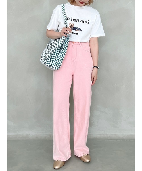 jumelle（ジュメロ）の「DOGプリントT（Tシャツ/カットソー・レディース・ホワイト・FREE）」の9枚目の写真