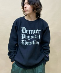Champion（チャンピオン）の「CHAMPION/チャンピオン リバースウィーブ カレッジロゴスウェット/アメカジ風 ロゴトレーナー/セットアップ対応 C3-W011（スウェット・メンズ）」