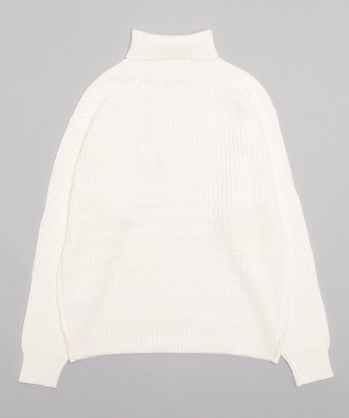 THE STANDARD（ザスタンダード）の「WEGO/タートルネックプルオーバーニット（ニット/セーター・メンズ・ブラック/ホワイト/ブルー・MEDIUM/LARGE）」の10枚目の写真