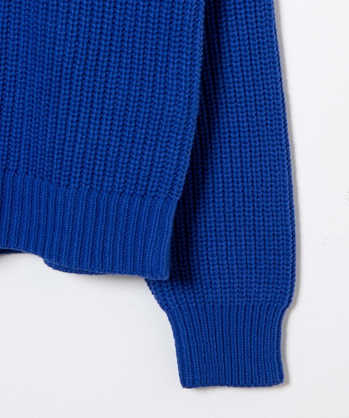 THE STANDARD（ザスタンダード）の「WEGO/タートルネックプルオーバーニット（ニット/セーター・メンズ・ブラック/ホワイト/ブルー・MEDIUM/LARGE）」の8枚目の写真