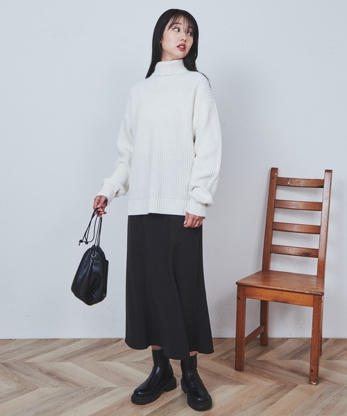 THE STANDARD（ザスタンダード）の「WEGO/タートルネックプルオーバーニット（ニット/セーター・メンズ・ブラック/ホワイト/ブルー・MEDIUM/LARGE）」の20枚目の写真