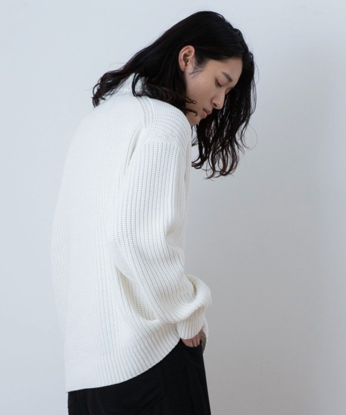 THE STANDARD（ザスタンダード）の「WEGO/タートルネックプルオーバーニット（ニット/セーター・メンズ・ブラック/ホワイト/ブルー・MEDIUM/LARGE）」の17枚目の写真