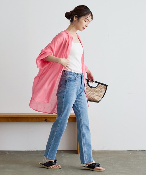 KOBE LETTUCE（コウベレタス）の「ギャザートングフラットサンダル[I2441]（サンダル・レディース・ホワイト/イエロー/グリーン/ブラック・LL/M/S/L）」の16枚目の写真