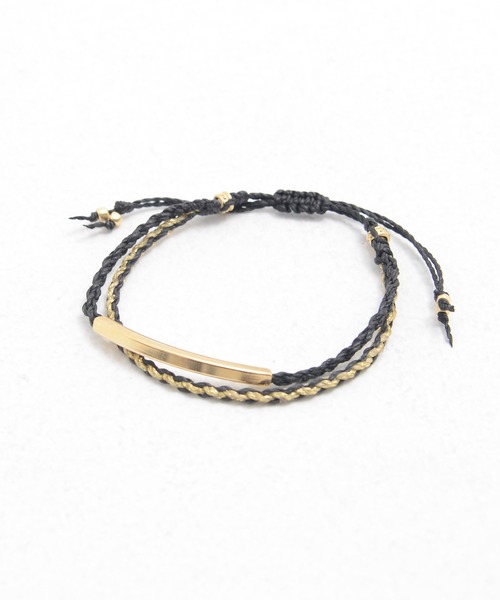 SILVER BULLET（シルバーバレット）の「『SILVER BULLET SELECT AC/シルバーバレットセレクト』プレート2連ブレスレット【+】（ブレスレット・メンズ・シルバー/ゴールド・FREE）」の10枚目の写真