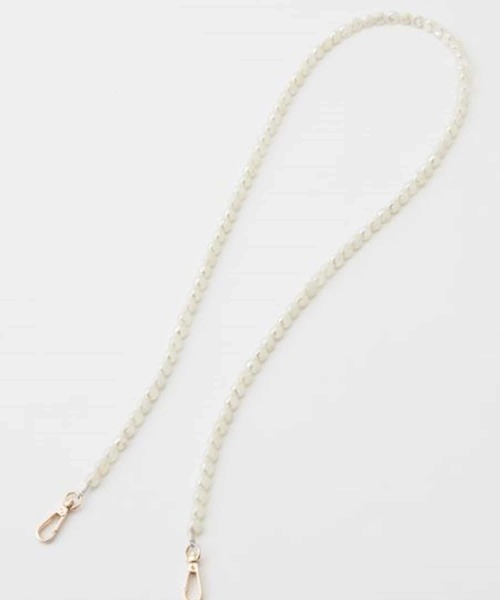 natural couture(ナチュラルクチュール)の「選べるショルダーチェーン(その他雑貨・レディース・グレー/グリーン/クリア/その他1/ピンク/レッド/ラベンダー・FREE)」の7枚目の写真