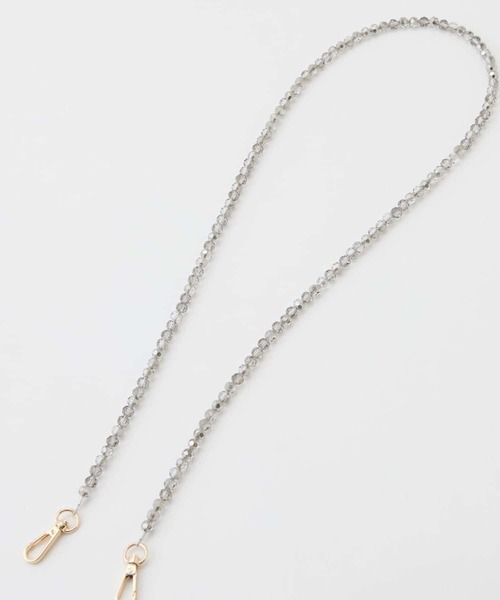 natural couture(ナチュラルクチュール)の「選べるショルダーチェーン(その他雑貨・レディース・グレー/グリーン/クリア/その他1/ピンク/レッド/ラベンダー・FREE)」の2枚目の写真
